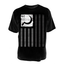Load image into Gallery viewer, Flag shirt black
