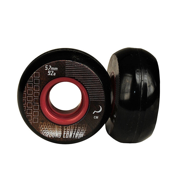 Team 57mm/92A black purple 4-pack