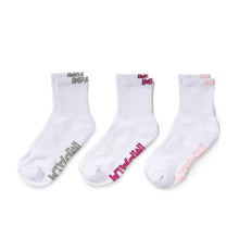 Load image into Gallery viewer, Everyday Socks white 3-pack

