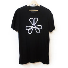 Load image into Gallery viewer, Clover puff print shirt black
