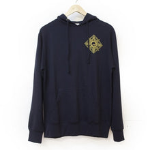 Load image into Gallery viewer, Crest hoodie navy
