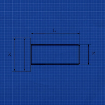 Frame Mounting Bolt Torx M6 L10mm pcs