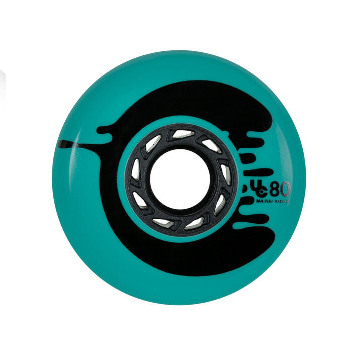 Cosmic Roche teal 80mm/88A 4-pack