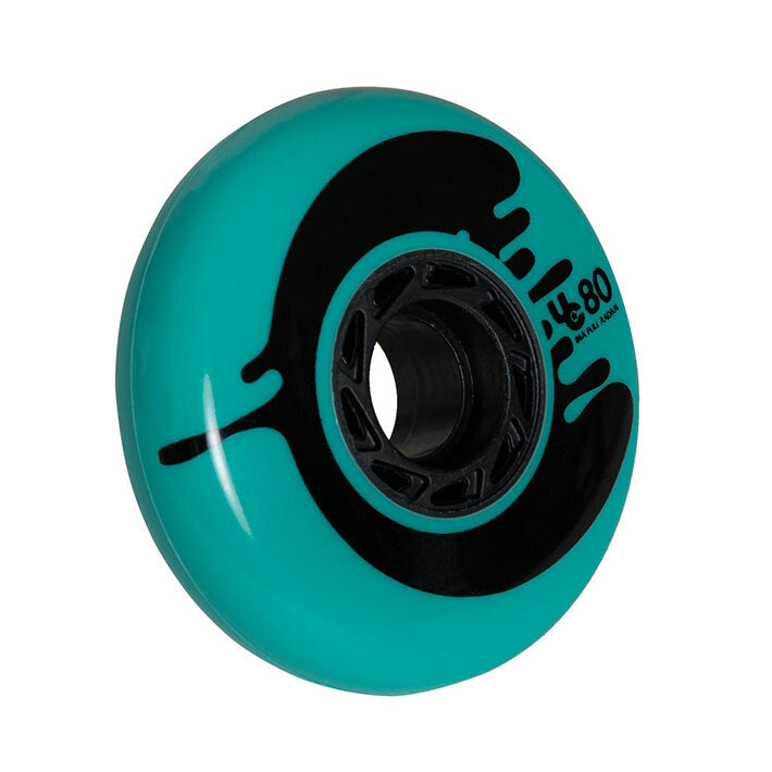 Cosmic Roche teal 80mm/88A 4-pack