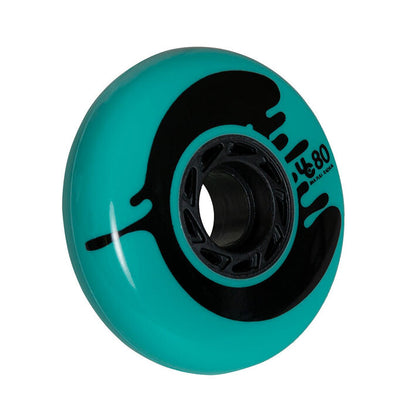Cosmic Roche teal 80mm/88A 4-pack