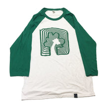 Load image into Gallery viewer, Baseball shirt Psych green
