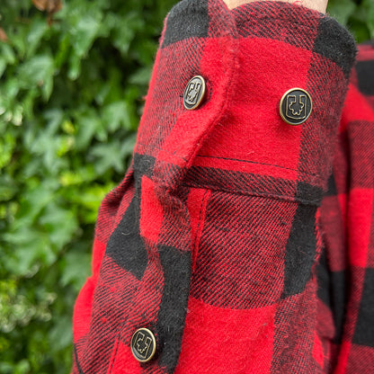 Flannel red