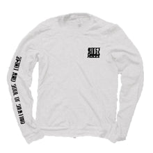 Load image into Gallery viewer, glitch long sleeve white
