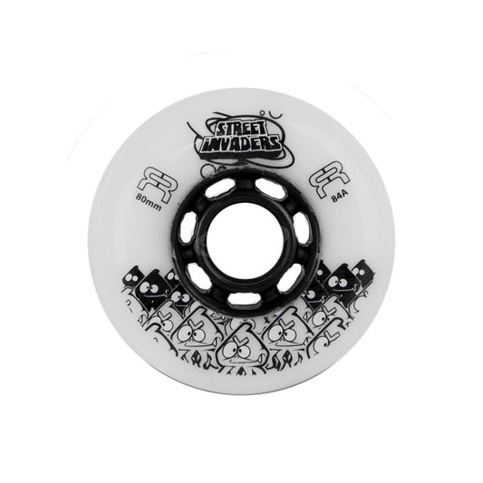 Street Invader 80mm/84A white 4-pack