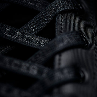 Stealth Waxed Laces 213cm black