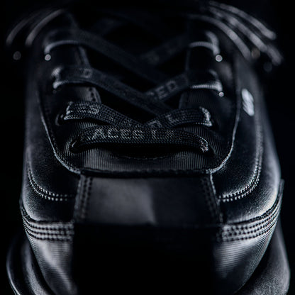 Stealth Waxed Laces 213cm black