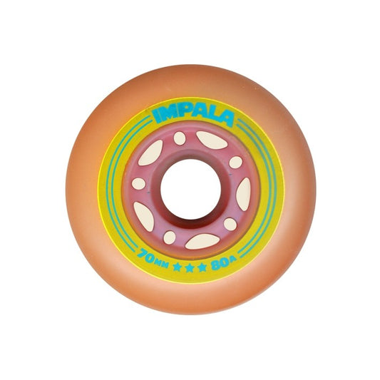 Pink yellow 70mm/80A 4-pack